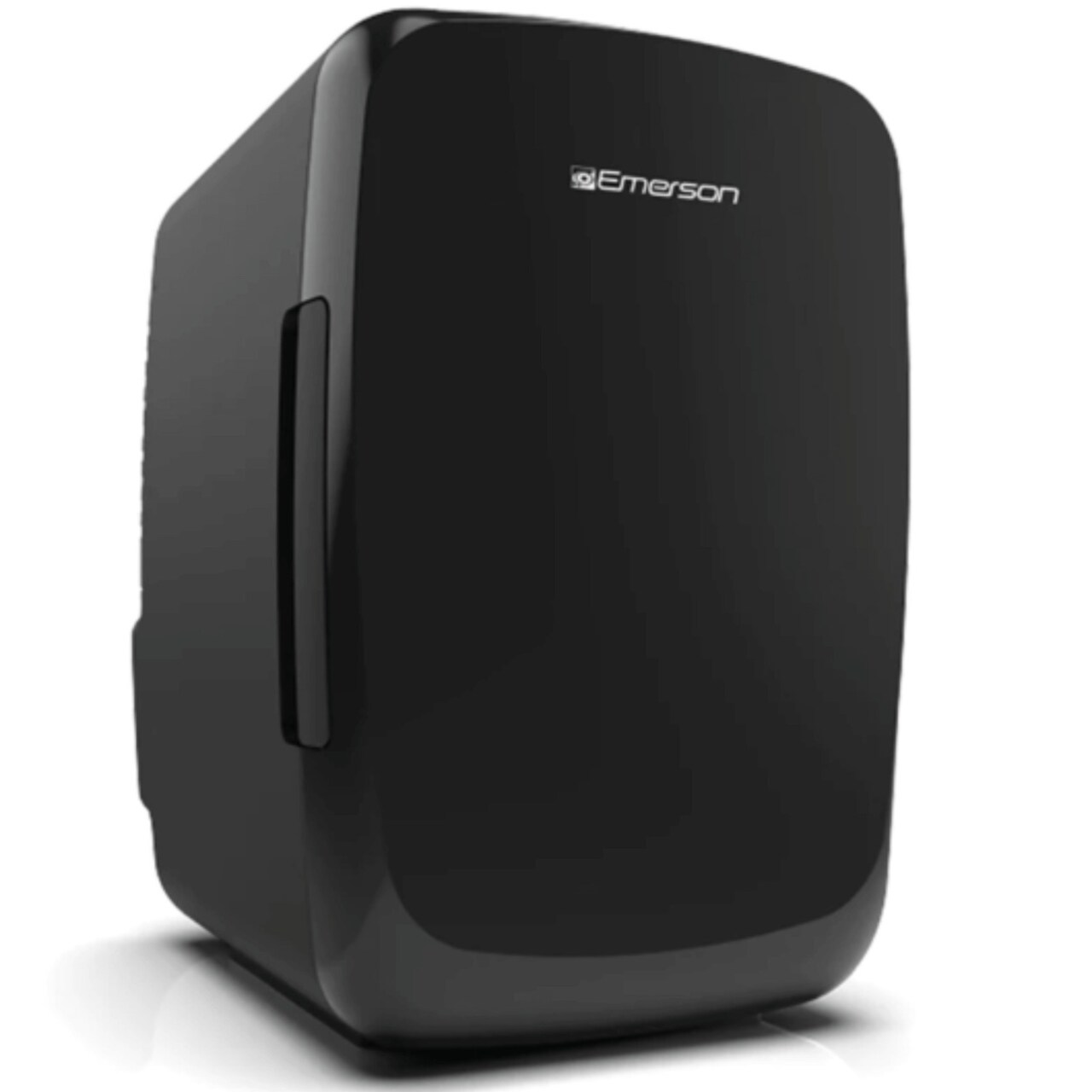 Emerson Portable Mini Fridge Cooler Quiet W Secure Latch And Holds Up To 6